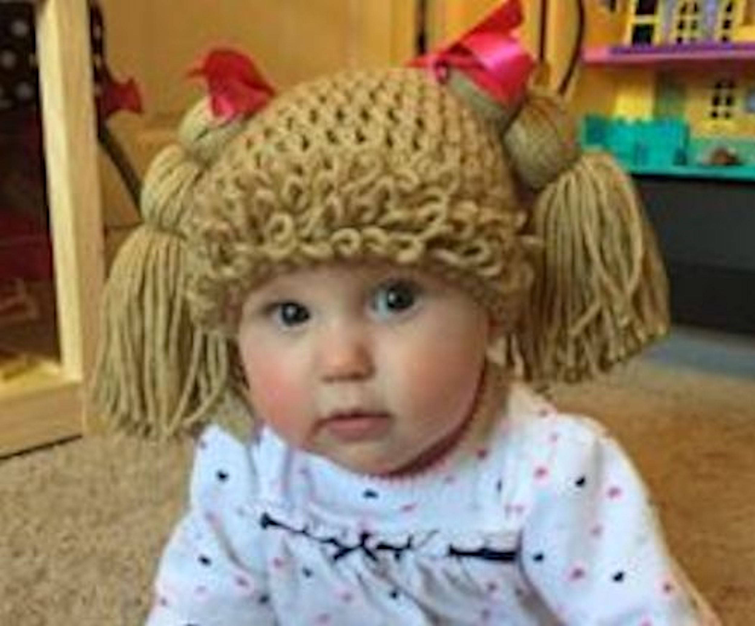 made to fit all sizes Cabbage Patch Hair Wig//Hat