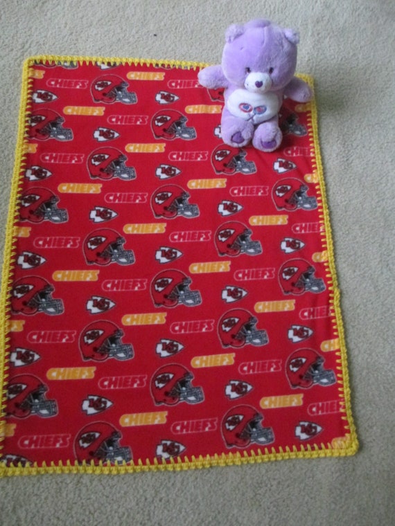Chiefs baby blanket hotsell