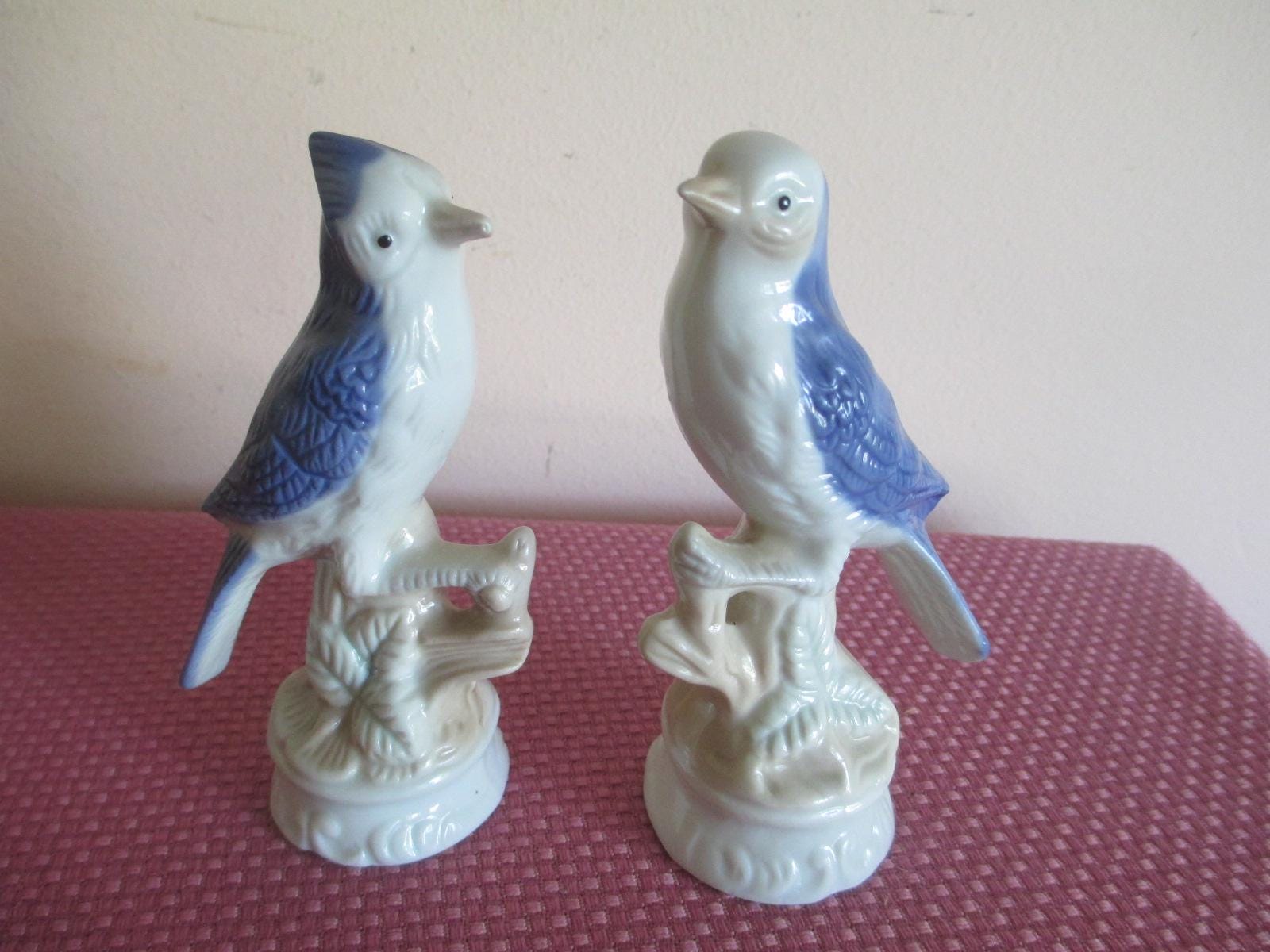Blue Bird Figurine Japan - Etsy