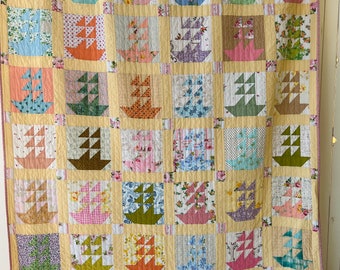 Patchwork Throw Quilt