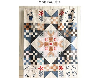 Country Star Medallion Quilt PDF Pattern
