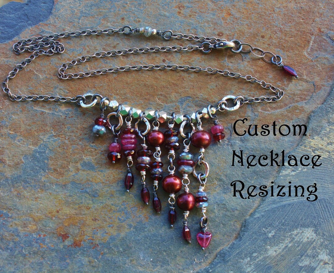 Custom Necklace Resizing, Purchase to Have Handmadebyjoy Resize Your