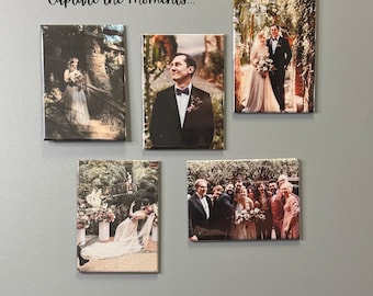 Bridal Party Gift – Custom Fridge Magnets from Photos or Designs, Bachelorette Party Favor, Personalized Gift for Bridesmaids