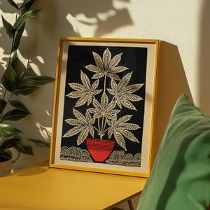 Marijuana painting - Etsy 日本