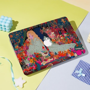 Colorful Bohemian Vibe MacBook Case– Fits Macbook Air 11/13/15 Pro 13/14/15/16 Macbook 12&#39; A2338, A2681, A2337 Aesthetic Laptop Cover