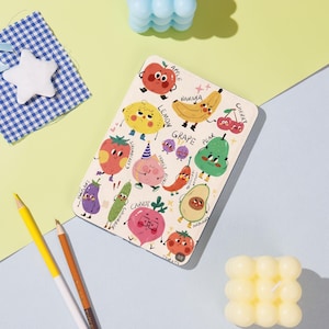 Veggie Character Personalized Kindle Case – Fits Kindle paperwhite 12th 2024 7&#39;&#39; case,Colorsoft Cover,Paperwhite Cover,Gift For Girl