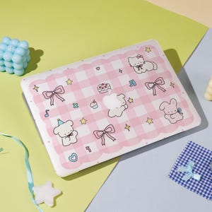 Cute Plaid World MacBook Case – Fits Macbook Air 11/13/15 Macbook Pro 13/14/15/16 Macbook 12&#39; A2338, A2681, A2337 Aesthetic Laptop Cover