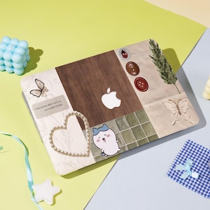 Charming Motif Assortment MacBook Case – Fits Macbook Air 11/13/15 Pro 13/14/15/16 Macbook 12&#39; A2338, A2681, A2337 Aesthetic Laptop Cover