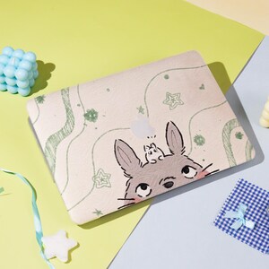 Studio Ghibli Totoro Art MacBook Hülle - Passend für MacBook Air 15 Neo A18 A3404 MacBook Pro 16/15/14/13 12' A1931/A1534