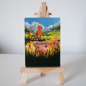 Charmander Full Art Painted Card