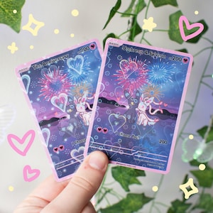 Impresión personalizada de Poke para parejas, aniversario y propuesta