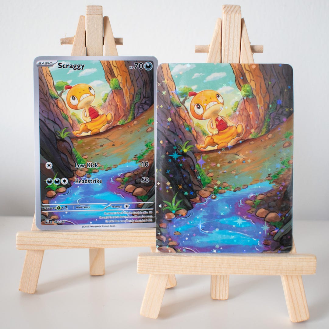 Scraggy Full Art Print - Etsy Sweden
