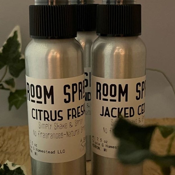 Natural Room Spray, Chemical Free Room Spray, Bathroom Spray, Air Spray