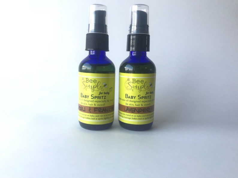 Natural Baby Spritz Baby Oil Massage Oil Baby Oil Spritzer Etsy
