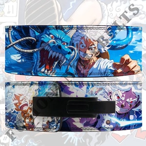 luffy gear 5 Anime Powerlifting Lever Belt | one piece Anime gym Belt | lever lifting belt | Powerlifting anime gym belt | luffy Lever Belt