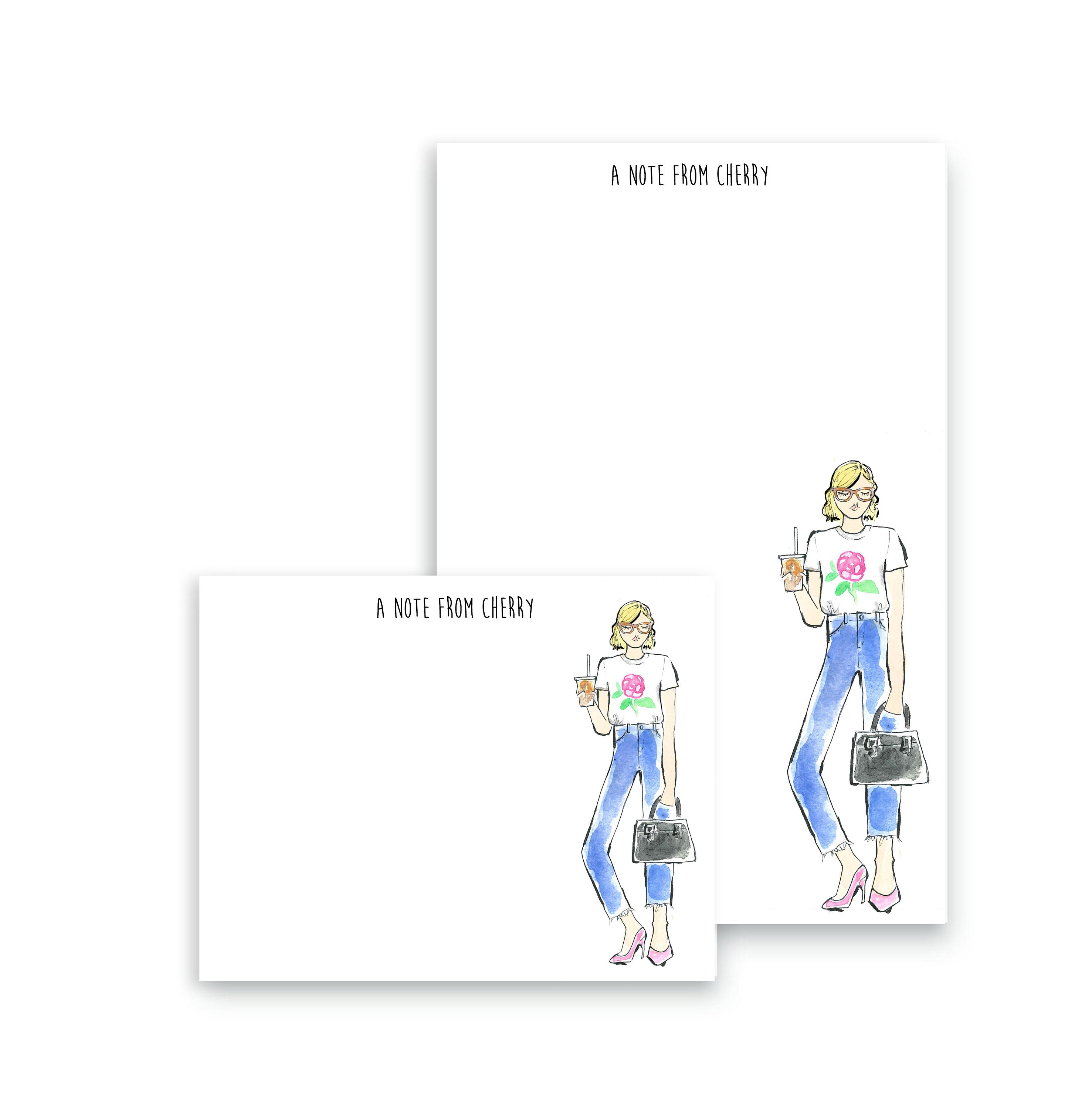 Personalized Stationery Desk Set Bundle Personalized Gift Etsy