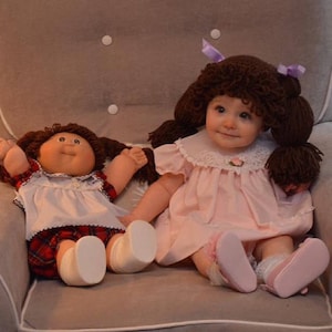 Cabbage Patch Kids Hat, Cabbage Patch Hats, Cabbage Patch Wigs, Halloween Accessory, Dress Up Hats For Kids, Baby Wigs, Pigtail Hats image 8