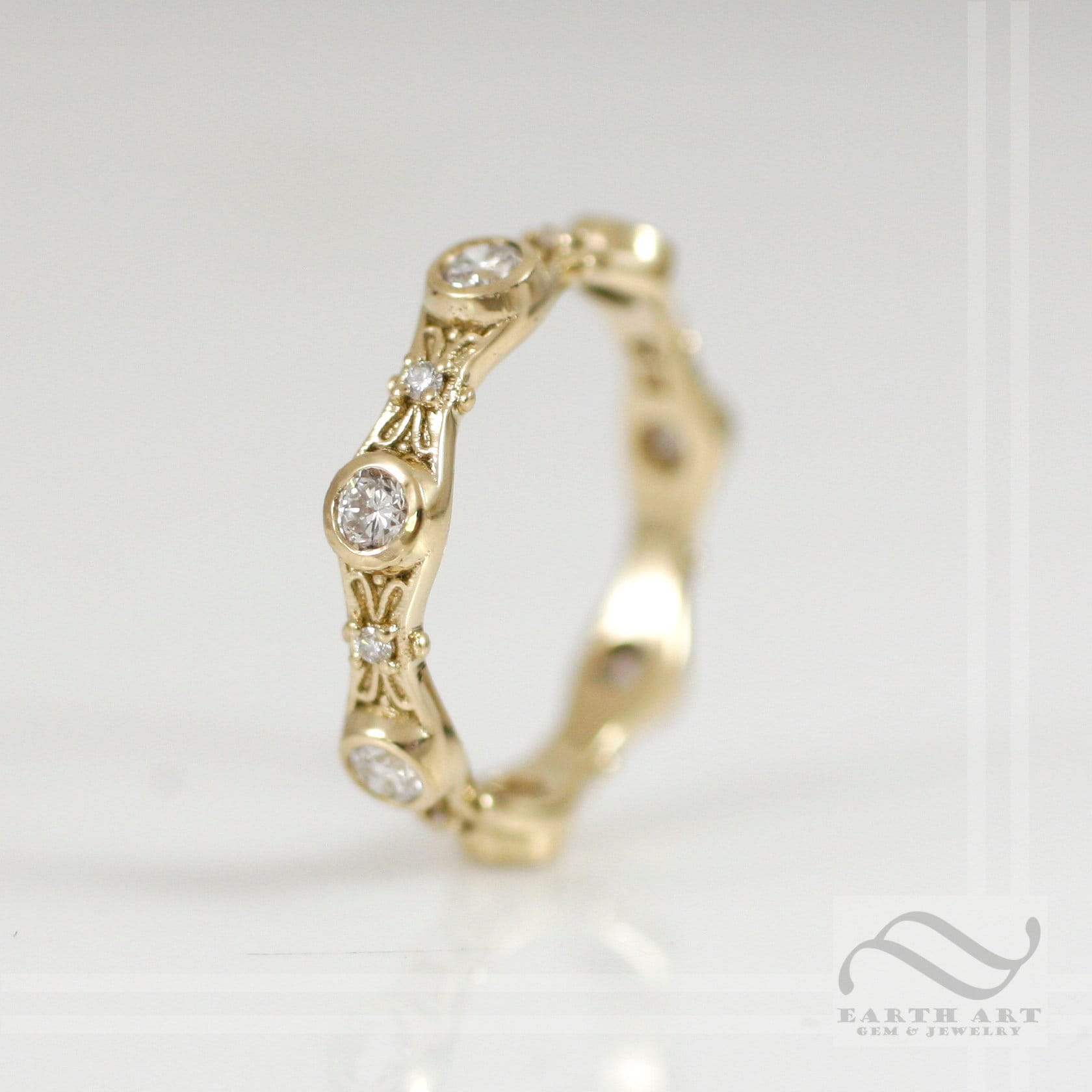 Rapunzel wedding cheap ring set