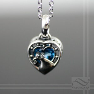 Colgante de Jack y Sally - Plata de ley