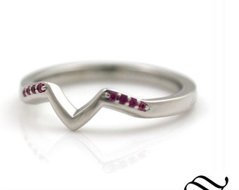 Zelda Heart Container Wedding Band