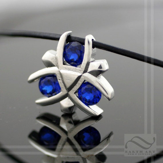 Zora's Sapphire Pendant - Geeky Zelda Game Themed Necklace - Etsy