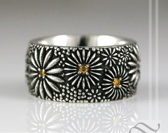 Daisy Daisy Give me your Answer Do - Sterling Silver Ring