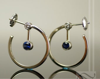 Elite Watchmen Hydrogen Atom Earrings