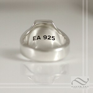 Directional Pad Signet Ring - Compass Ring - Mens Signet Ring ...