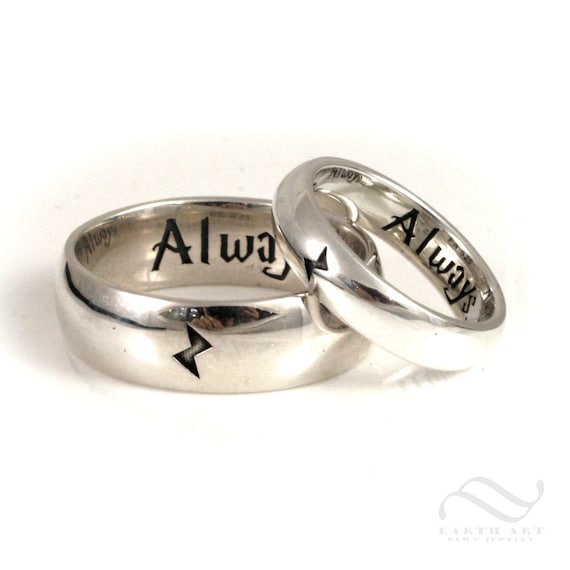 Harry potter mens wedding band deals