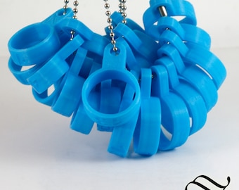 Extra Wide 9mm Ring Sizers - Made in house