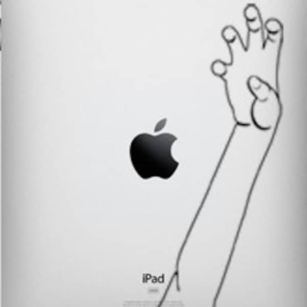 Put Your Paws Up -- Lady Gaga-Inspired Decal for iPad1 or iPad2