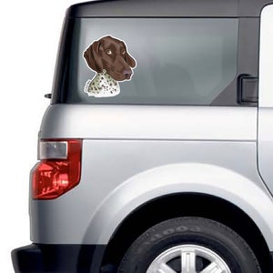 German Shorthaired Pointer Vinyl Decal Sticker image 2