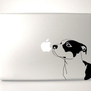 Pitbull Decal MacBook Apple Laptop image 1