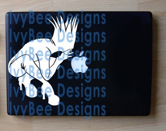 Bad Romance Lady Gaga-Inspired Apple Decal Macbook