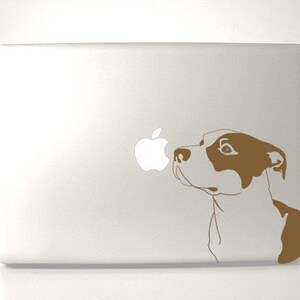 Pitbull Decal MacBook Apple Laptop image 2