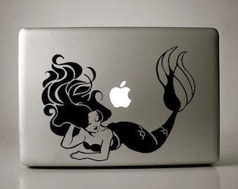 Mermaid Decal Macbook Laptop