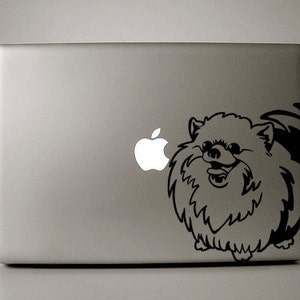 Pomeranian Decal MacBook Laptop image 1