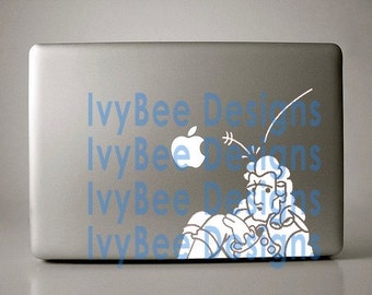 Isaac Newton Gravity Decal Macbook Laptop