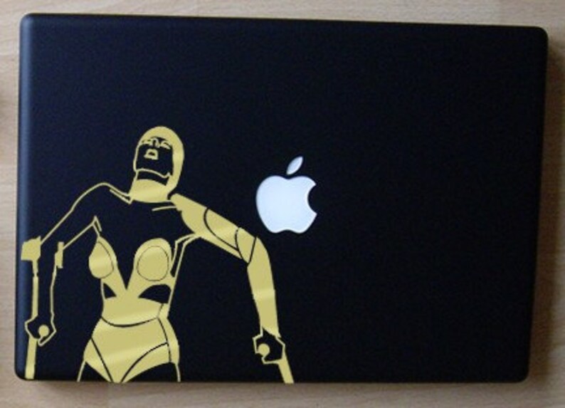 Paparazzi Lady Gaga-Inspired Decal Laptop MacBook image 3