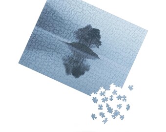 Scottish Lake and Fog 520 pcs Jigsaw puzzle