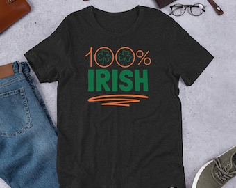 100% Irish St. Patrick's Day Tee T-Shirt