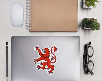 Scotland Royal Standard Flag Scottish Lion Sticker