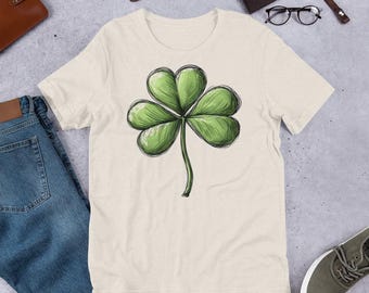 Shamrock Tee Shirt Lucky T-Shirt