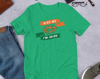 Kiss Me I'm Irish Tee St. Patrick's Day T-Shirt