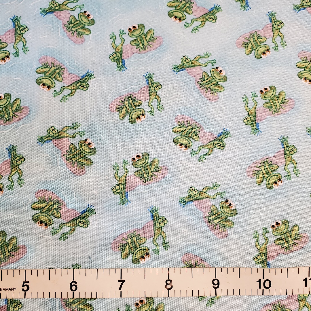 Studio E Frogs Fabric FQ HY BTY You Choose Size Needed 100% Cotton - Etsy