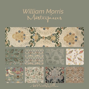 150 Printable William Morris Wall Art Prints, Art Nouveau Decor, MEGA BUNDLE Gallery Wall Set, Eclectic Digital Download, Vintage Prints, North Prints, Farmhouse Decor, NorthPrints, Bundle of Art, Textile and Tapestry Design, Floral, Flower, Home