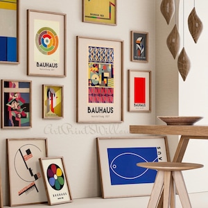 Boho Gallery Wall Art Set - 2000 Mid-Century Modern Prints, Abstract Printable Digital Download