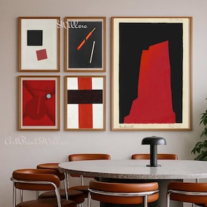 2000 Bauhaus Digital Prints Bundle - Geometric Modernist Posters, Large Abstract Wall Art Download Set