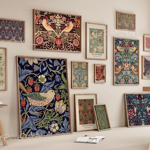 150 Printable William Morris Wall Art Prints, Art Nouveau Decor, MEGA BUNDLE Gallery Wall Set, Eclectic Digital Download, Vintage Prints, North Prints, Farmhouse Decor, NorthPrints, Bundle of Art, Textile and Tapestry Design, Floral, Flower, Home
