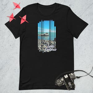 Lake Ontario T-Shirt | Great Lakes Graphic Tee | Canada Travel Shirt | Ontario Souvenir Gift | Scenic Nature Landscape Tee